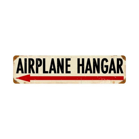 Airplane Hangar Sign