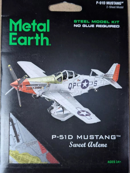 P-51 Mustang Sweet Arlene - Metal Earth