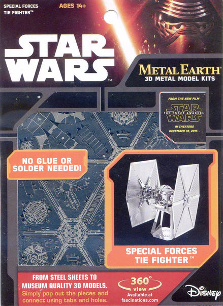 Star Wars Special Forces Tie Fighter - Metal Earth