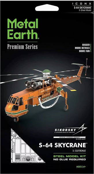 S-64 Skycrane - Metal Earth