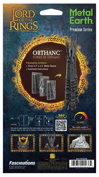 Lord of the Rings ORTHANC - COLOR - ICONX