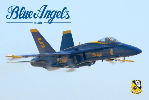 Vintage Blue Angels #5 Sign