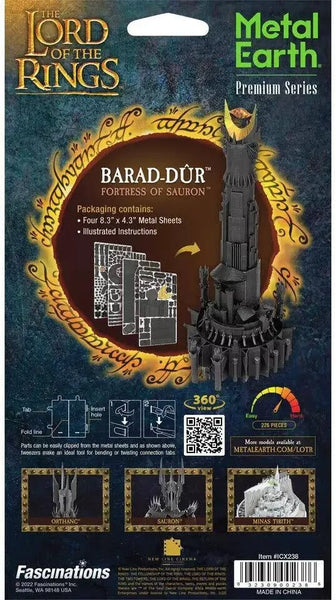 Lord of the Rings Barad-Dur - Metal Earth