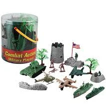 Military Playset in a Bucket