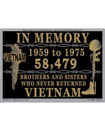 Vietnam, In Memory Patch