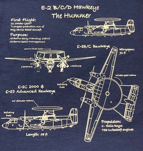 E-2 B/C/D Hawkeye "The Hummer" T-Shirt