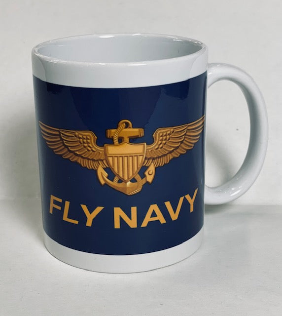 Fly Navy Mug