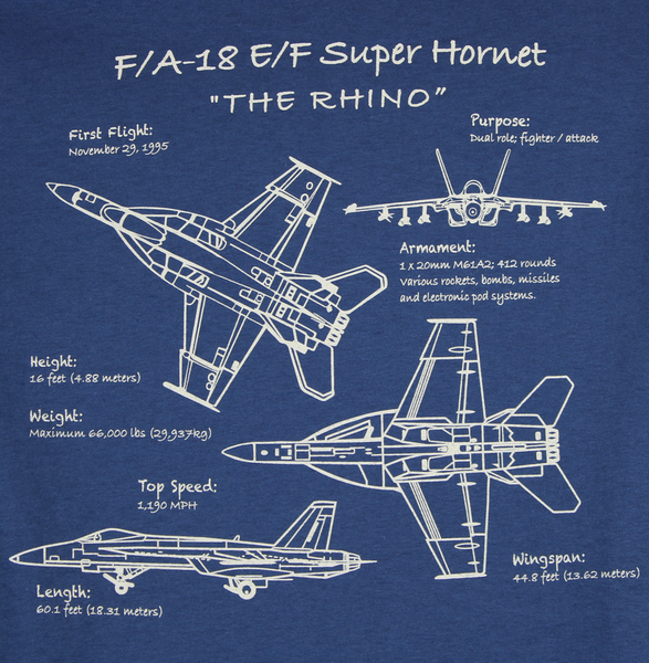 F-18 E/F Super Hornet T-Shirt